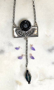 SALE/Flower Box Lariat #2 Necklace