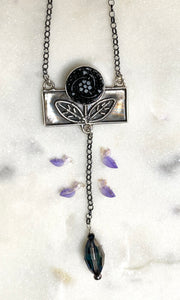 Flower Box Lariat #2 Necklace