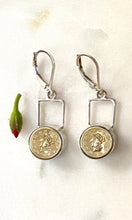 Load image into Gallery viewer, Roman coin Earrings
