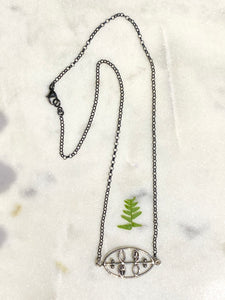 Oval Vine Necklace