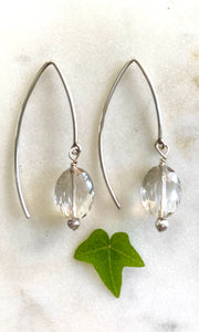 Neutral Crystal Earrings