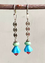 Load image into Gallery viewer, Flower Drop Earrings
