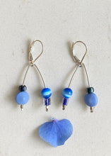 Load image into Gallery viewer, Blue Arch Earrings
