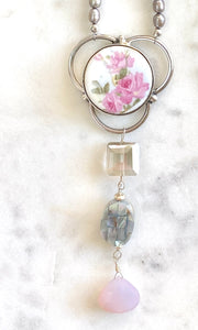 SALE/Pink China necklace