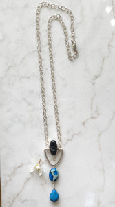 SALE/Eclectic Button Necklace