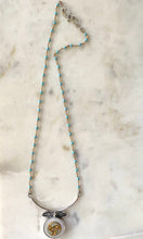 Load image into Gallery viewer, Enamel and Turquoise Necklace
