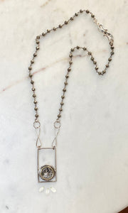 Sale/Jacobs Well Antique Button Necklace