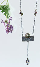 Load image into Gallery viewer, Flower Box Lariat #5 Necklace
