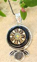 Load image into Gallery viewer, Enamel Leaf Drop Pendant Necklace - Medium

