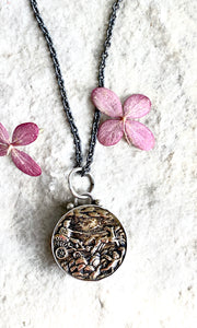 Apollo Button Necklace