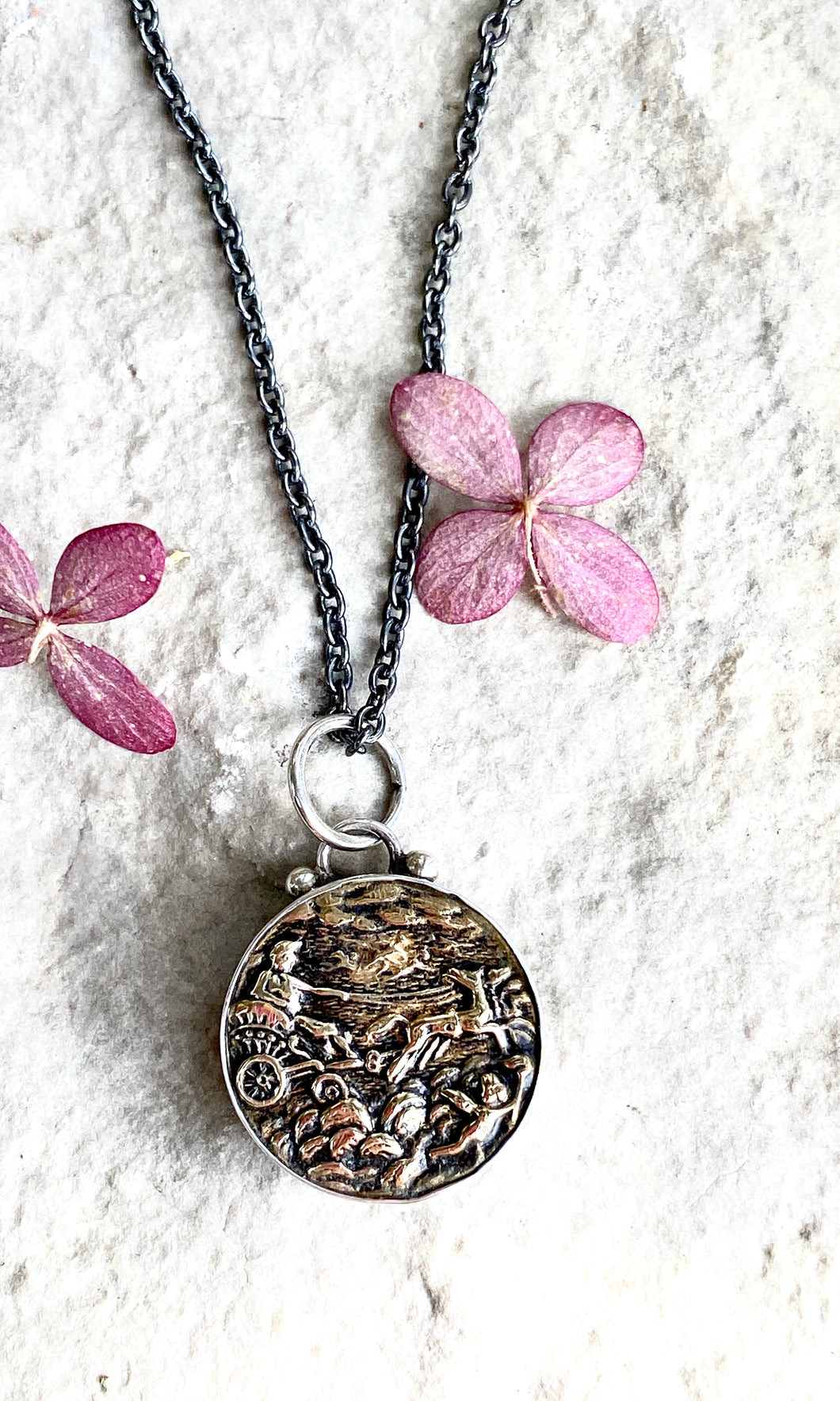 Apollo Button Necklace