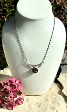 Load image into Gallery viewer, Budding Branch with Black Necklace
