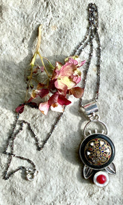 Buton Duo Necklace