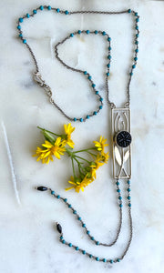 Cool Turquoise Bolero Necklace
