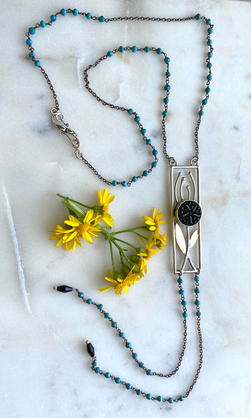 Cool Turquoise Necklace