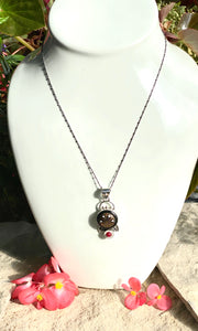 Buton Duo Necklace