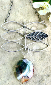 Large Leaf Necklace