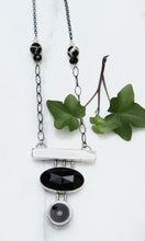 Load image into Gallery viewer, Deco Black and White Necklace
