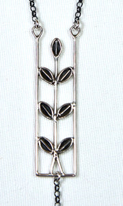 Vine Lariat with Seed Necklace