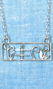 Garden Box Necklace