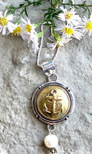 Load image into Gallery viewer, Anchor of Hope Long Necklace
