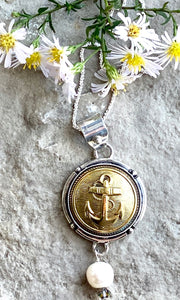 Anchor of Hope Long Necklace