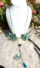 Load image into Gallery viewer, Cabin in the woods Lariat Necklace

