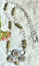 Load image into Gallery viewer, Button Collage Necklace
