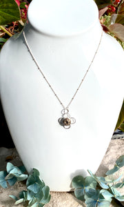 4 Petal Flower Necklace