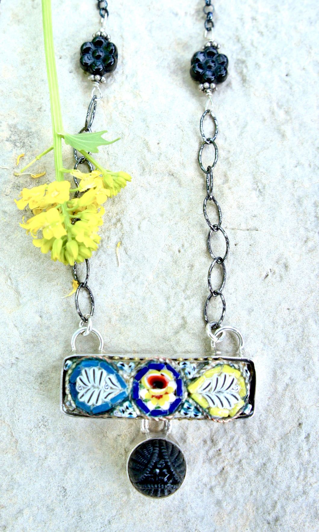 SALE/Mosaic Duo Necklace