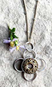 4 Petal Flower Necklace