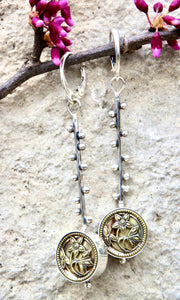 Button Branch Earrings 4