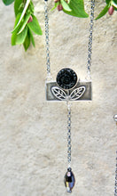 Load image into Gallery viewer, Flower Box Lariat #2 Necklace
