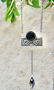 Flower Box Lariat #2 Necklace