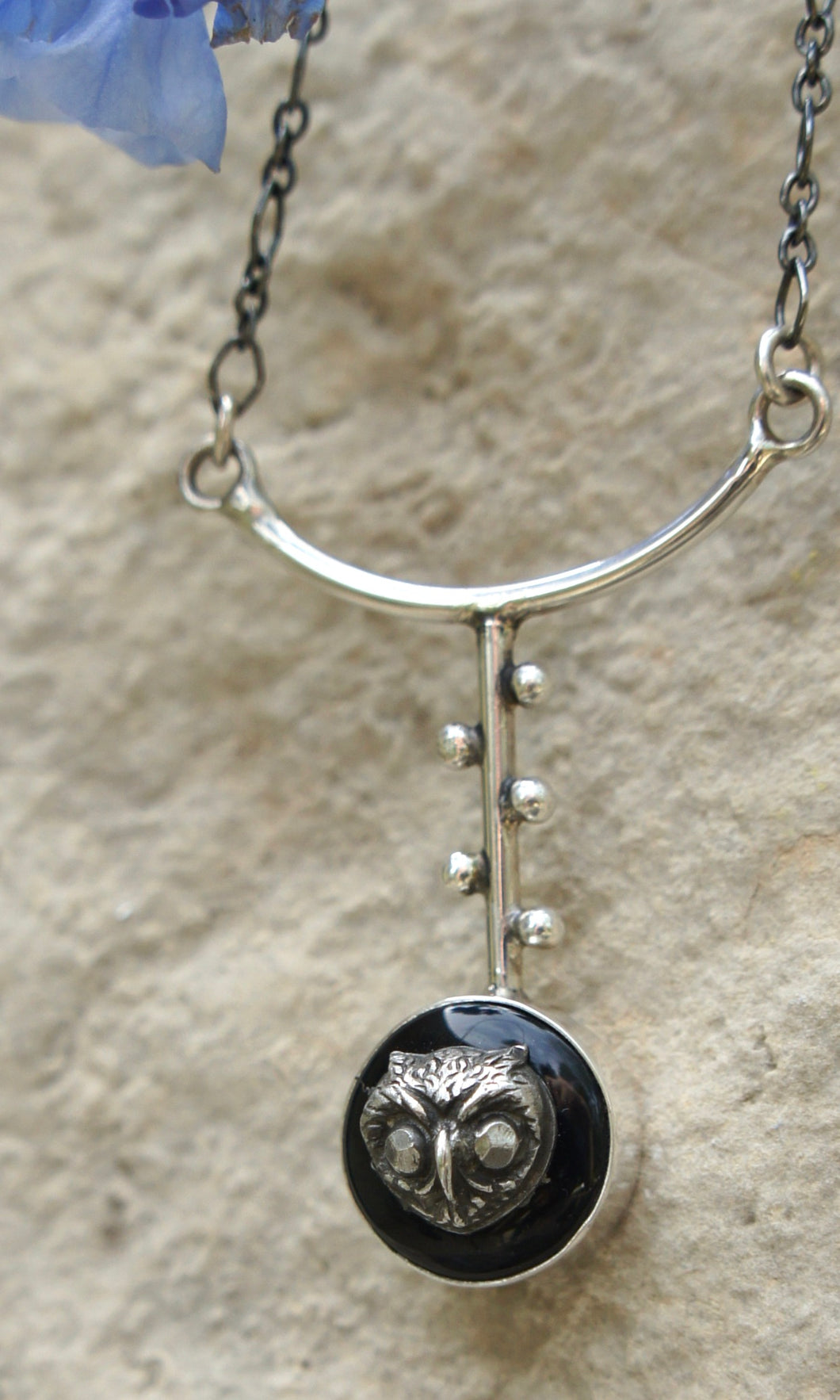 Branch and Owl Necklace