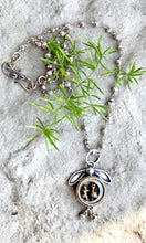 Load image into Gallery viewer, Pierrot and Pierrette Pyrite Necklace
