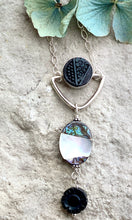 Load image into Gallery viewer, Modern Antique button Necklace
