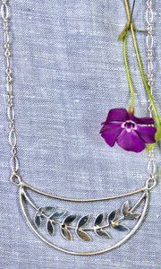 Crescent Vine Necklace