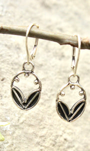 Folk Leaf Earrings