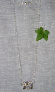 Open Leaf Vine Necklace