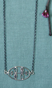 Oval Vine Necklace