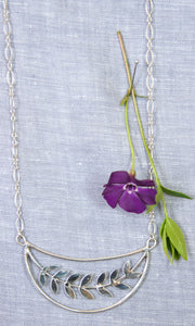 Crescent Vine Necklace