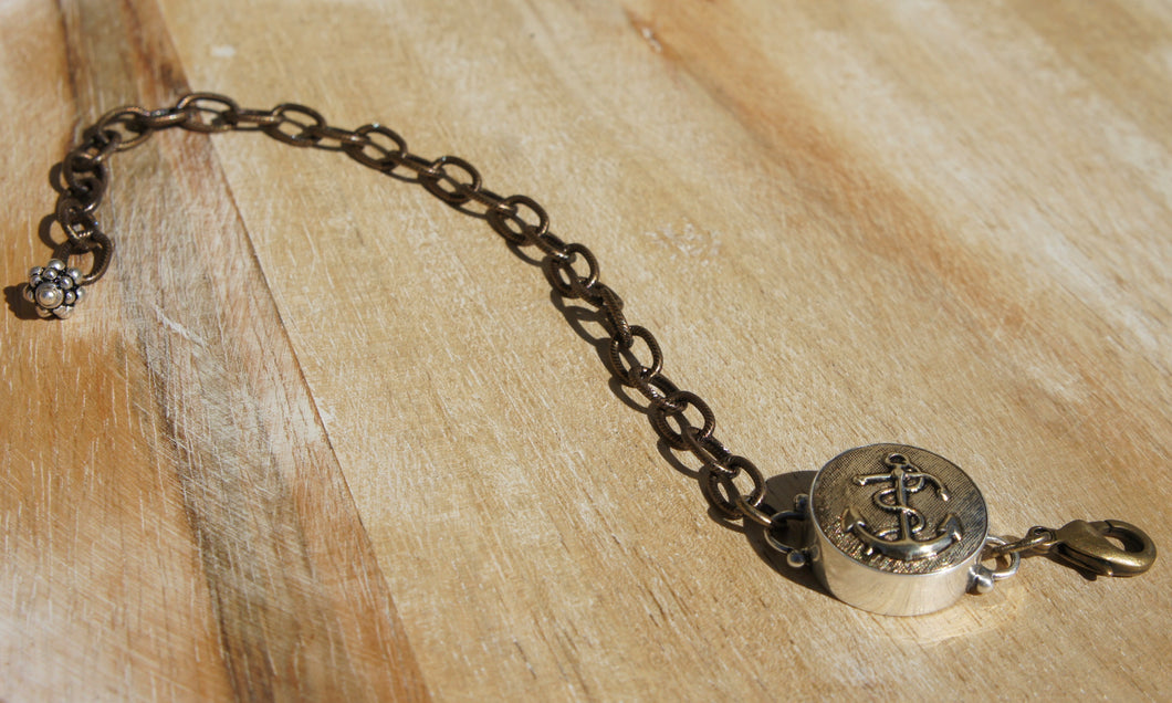 Brass Hope Bracelet