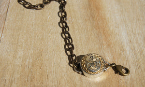 Brass Hope Bracelet