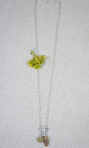 SALE/Button Duo Necklace
