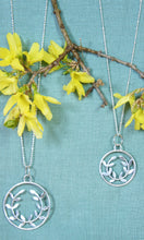 Load image into Gallery viewer, Olive Wreath Pendant Necklace
