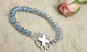 Doodle Cross Bracelet