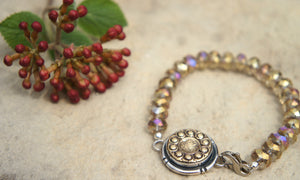 Button Clasp Bracelet