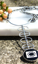 Load image into Gallery viewer, SALE/Contemporary Button Necklace
