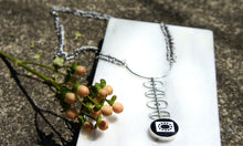 Load image into Gallery viewer, SALE/Contemporary Button Necklace
